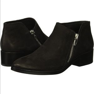 Dolce Vita Trent Black Suede Ankle Bootie Size 8.5